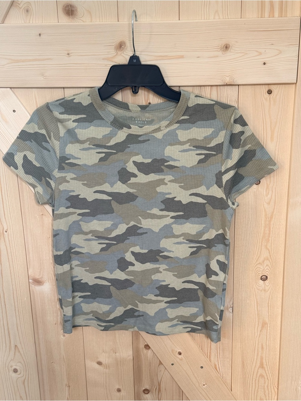 American Eagle Outfitters women’s  Camo Tee - Green and Tan
